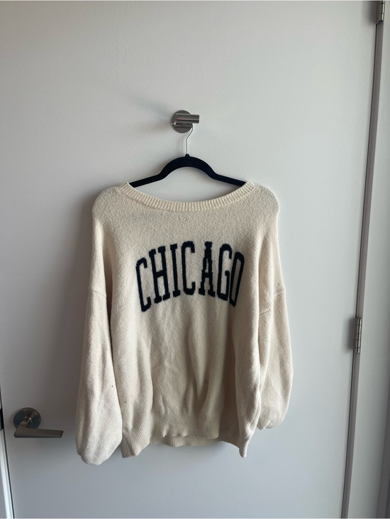 Thread & Supply Sweaters - Thread and Supply Cream 'Chicago' Knit Sweater - Classic Pullover